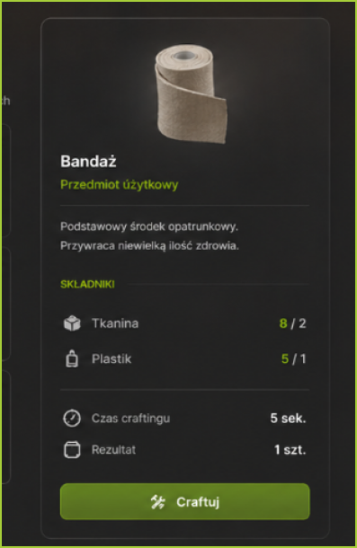 System craftingu